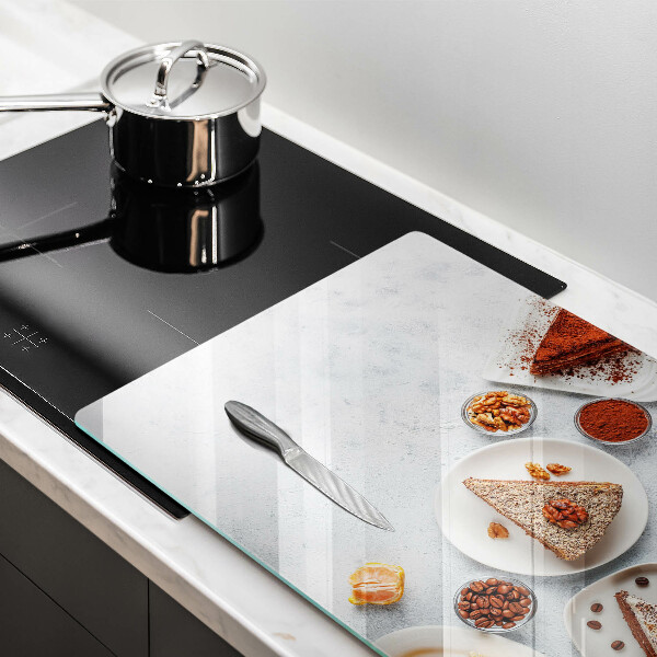 Tábua de cortar de vidro Bolos doces