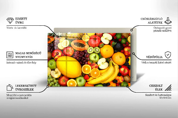 Tábua de cortar alimentos Coleta de frutas