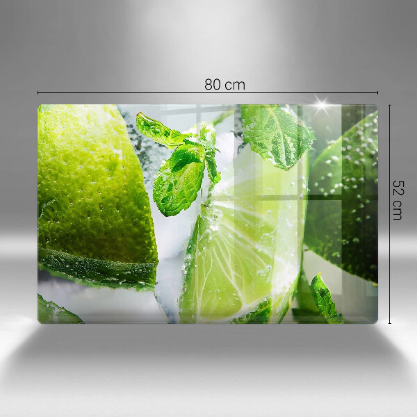 Tábua para cozinha Água com limão e gelo