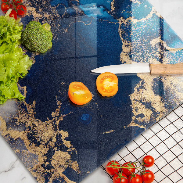 Tábua para corte Abstração de mármore