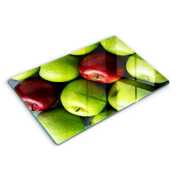 Tábua de cortar alimentos Maçãs suculentas