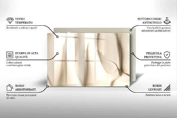 Tábua corte Sorvete cremoso