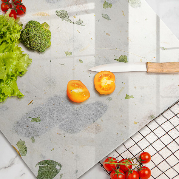 Tábua de cortar alimentos Folhas caindo