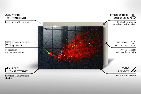 Tábua de cortar Pimenta