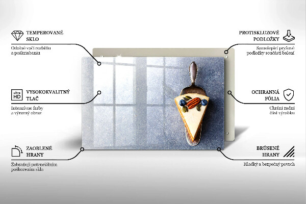 Tábua para cozinha Um pedaço de bolo