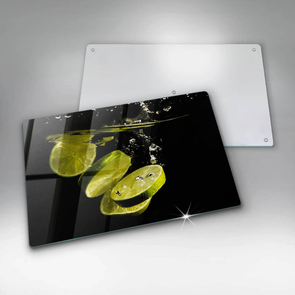 Tábua de cortar Limões na água