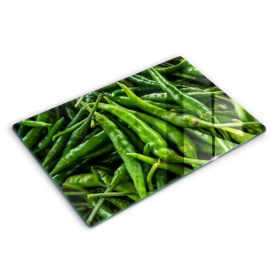 Tábua corte vagens de ervilha