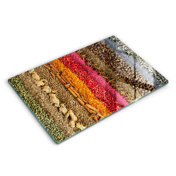 Tábua para cozinha Especiarias coloridas