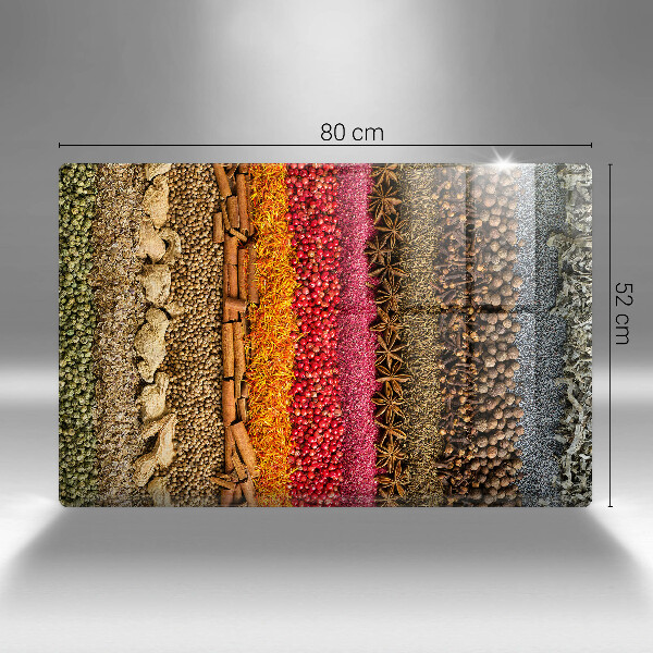 Tábua para cozinha Especiarias coloridas