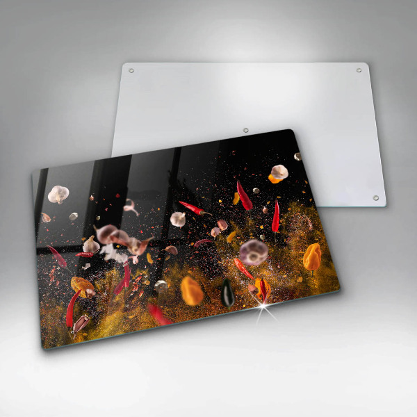 Tábua corte Especiarias picantes