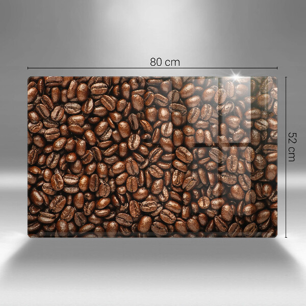 Tábua de cortar alimentos Grãos de café