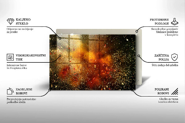 Tábua de corte Especiarias coloridas