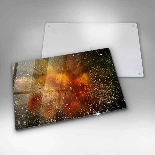 Tábua de corte Especiarias coloridas