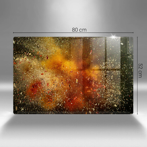 Tábua de corte Especiarias coloridas