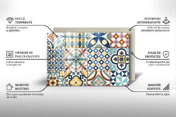 Tábua de cortar Azulejos decorativos