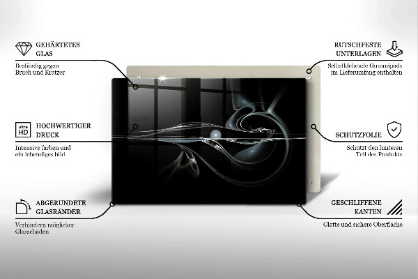 Tábua para cozinha Abstração moderna