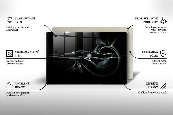 Tábua para cozinha Abstração moderna