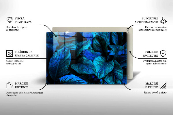 Tábua corte Folhas de vegetação da selva