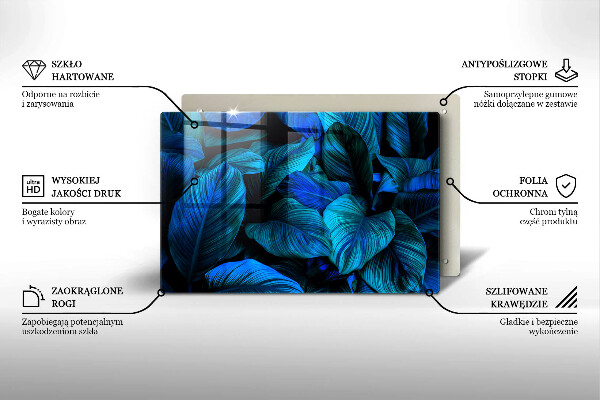 Tábua corte Folhas de vegetação da selva