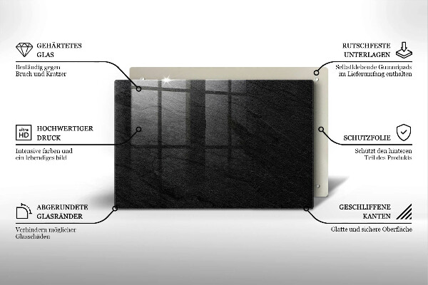 Tábua cozinha Textura de pedra