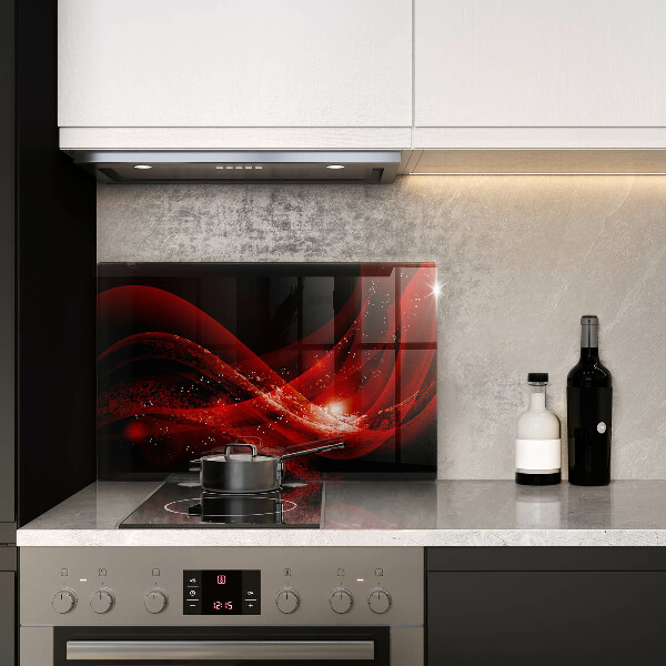 Tábua de corte de vidro Abstração moderna