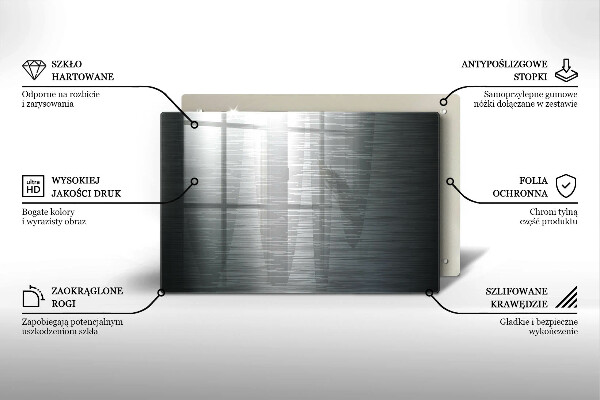 Tábua corte Textura metálica