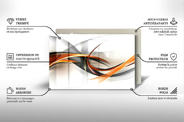 Tábua de cortar alimentos Formas modernas