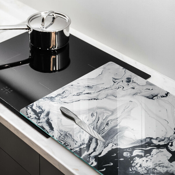 Tábua de cortar alimentos Abstração de tinta