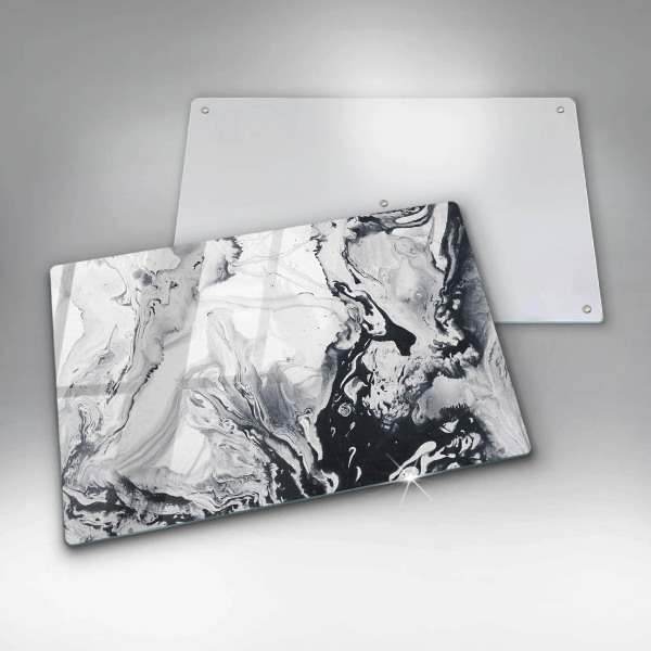 Tábua de cortar alimentos Abstração de tinta