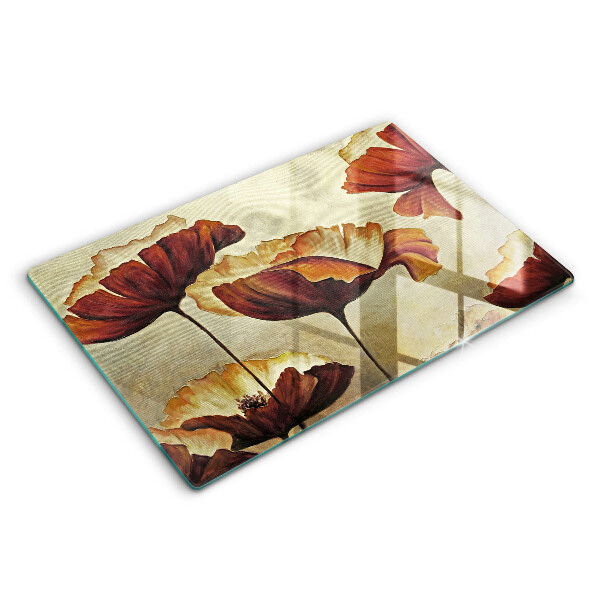 Tábua cozinha Flores boho pintadas