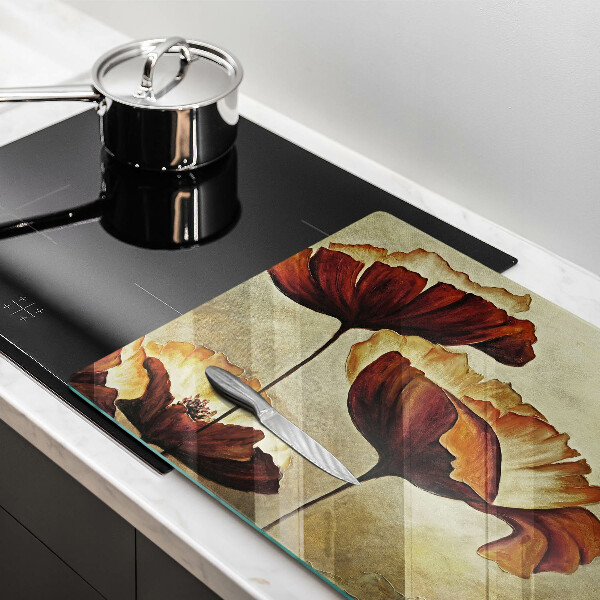 Tábua cozinha Flores boho pintadas