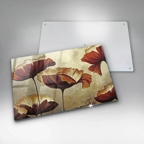 Tábua cozinha Flores boho pintadas