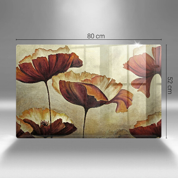 Tábua cozinha Flores boho pintadas