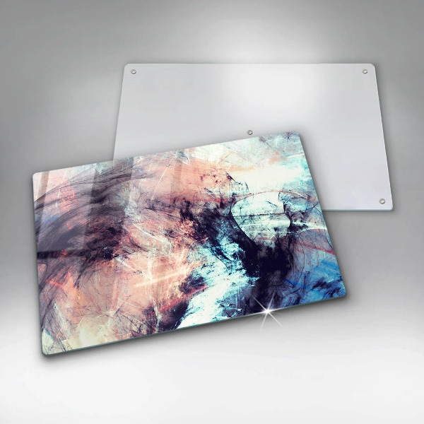 Tábua de cortar alimentos Abstração pintada