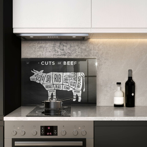 Tábua de cortar alimentos Carne de vaca