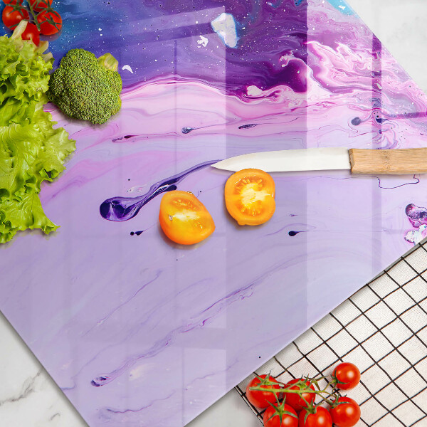 Tábua de cortar Tinta abstrata