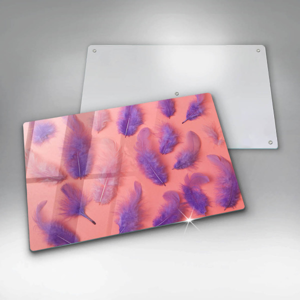 Tábua de cortar alimentos Penas fofas