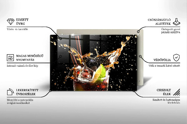 Tábua de cortar Beber com gelo
