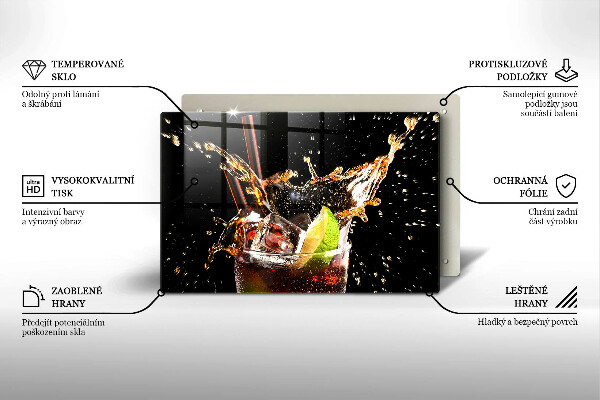 Tábua de cortar Beber com gelo