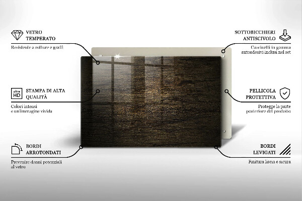 Tábua de corte Casca de textura de madeira