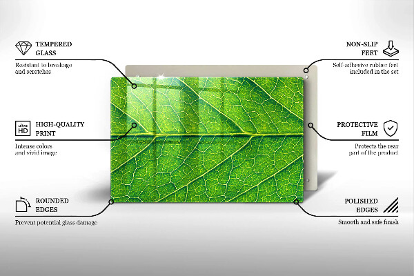 Tábua cozinha Natureza das nervuras das folhas