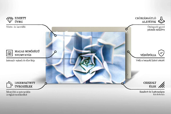 Tábua de corte planta de flor