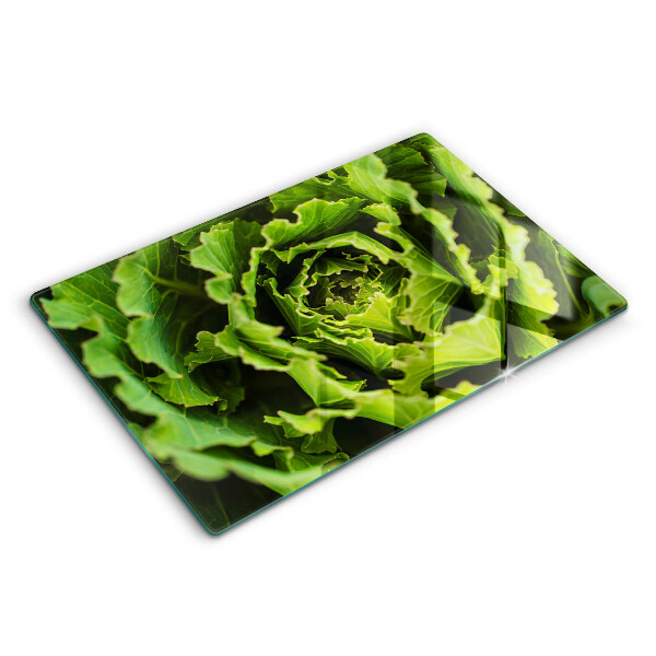 Tábua para cozinha Comer folhas de alface