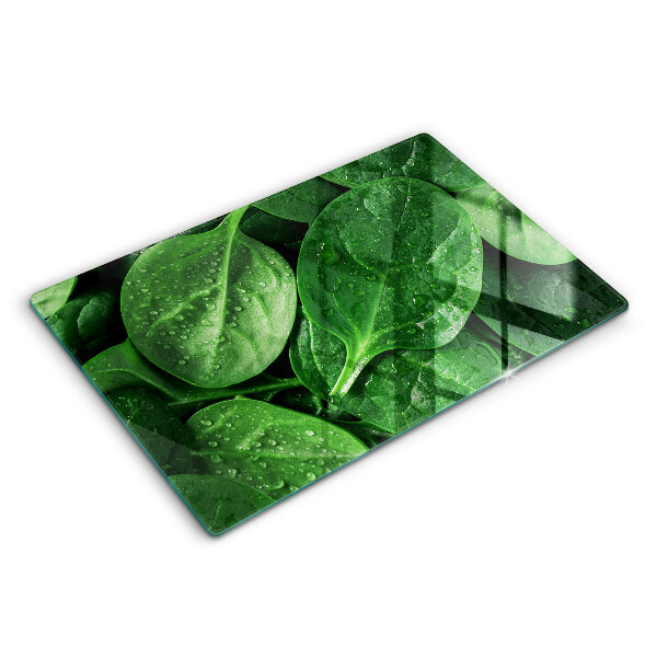 Tábua de cortar Folhas de manjericão