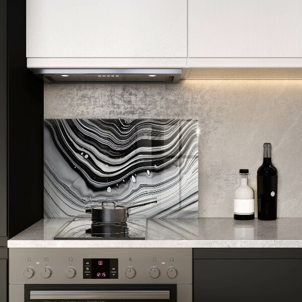 Tábua cozinha Abstração de tinta