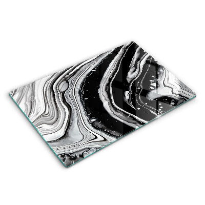 Tábua corte Abstração de tinta