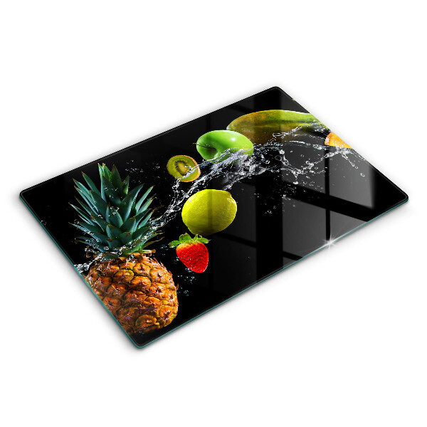 Tábua para corte Fruta na água