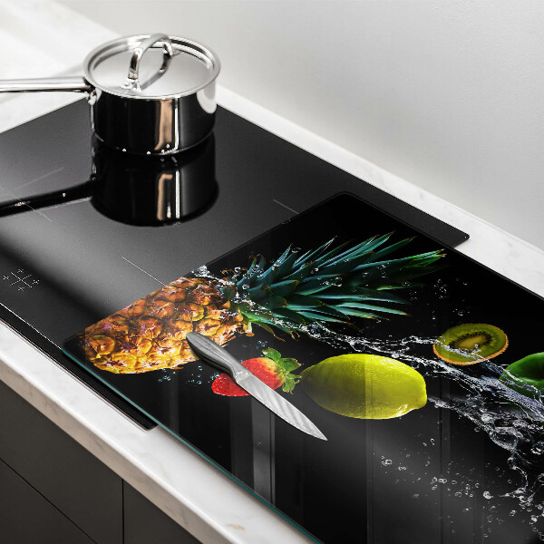 Tábua para corte Fruta na água