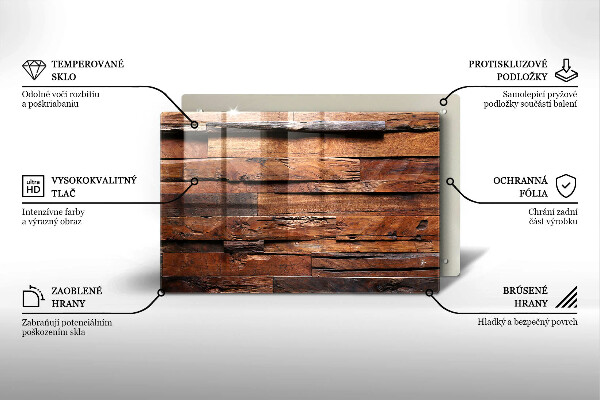 Tábua de cortar Tábuas de madeira decorativas