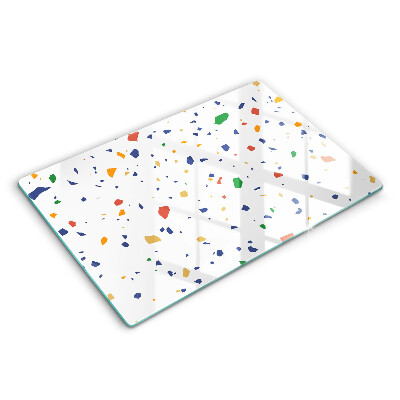 Tábua de vidro Grés colorido